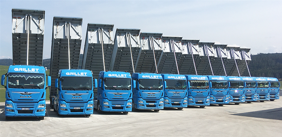 Grillet Transport SARL Orchamps Vennes